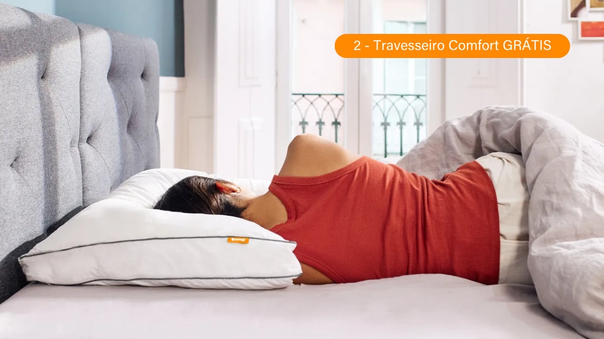 Colchão Original + até 1 Travesseiro Grátis