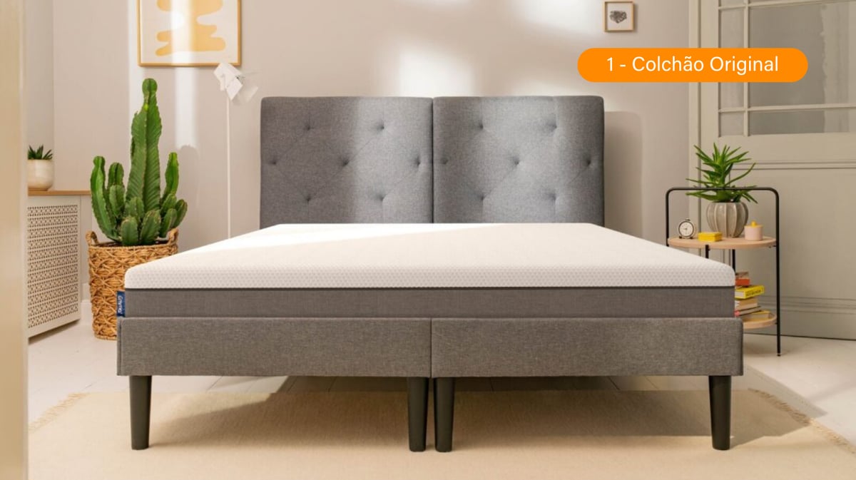 Colchão Original + até 1 Travesseiro Grátis
