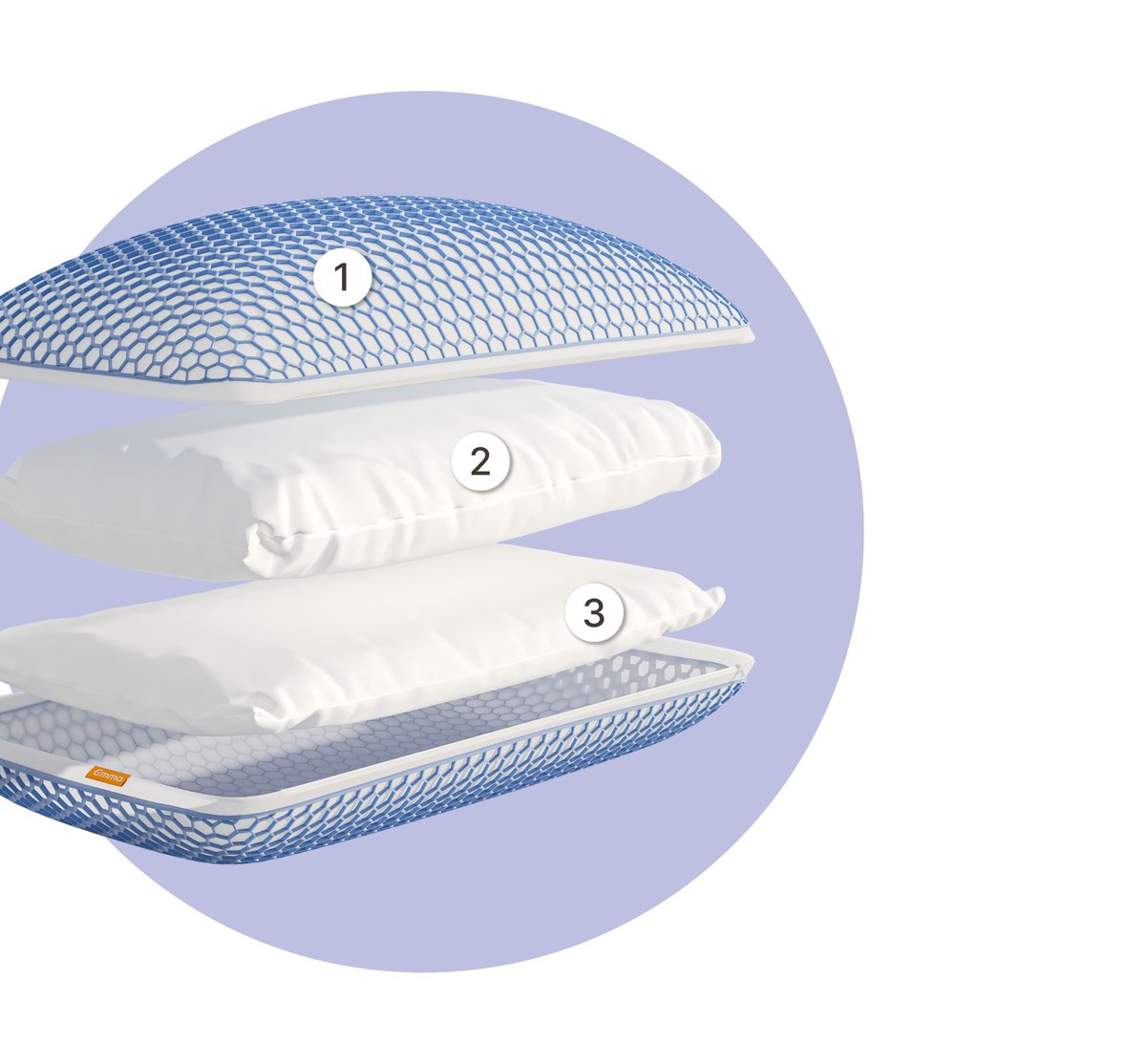 Kit 2 Travesseiros Emma Air