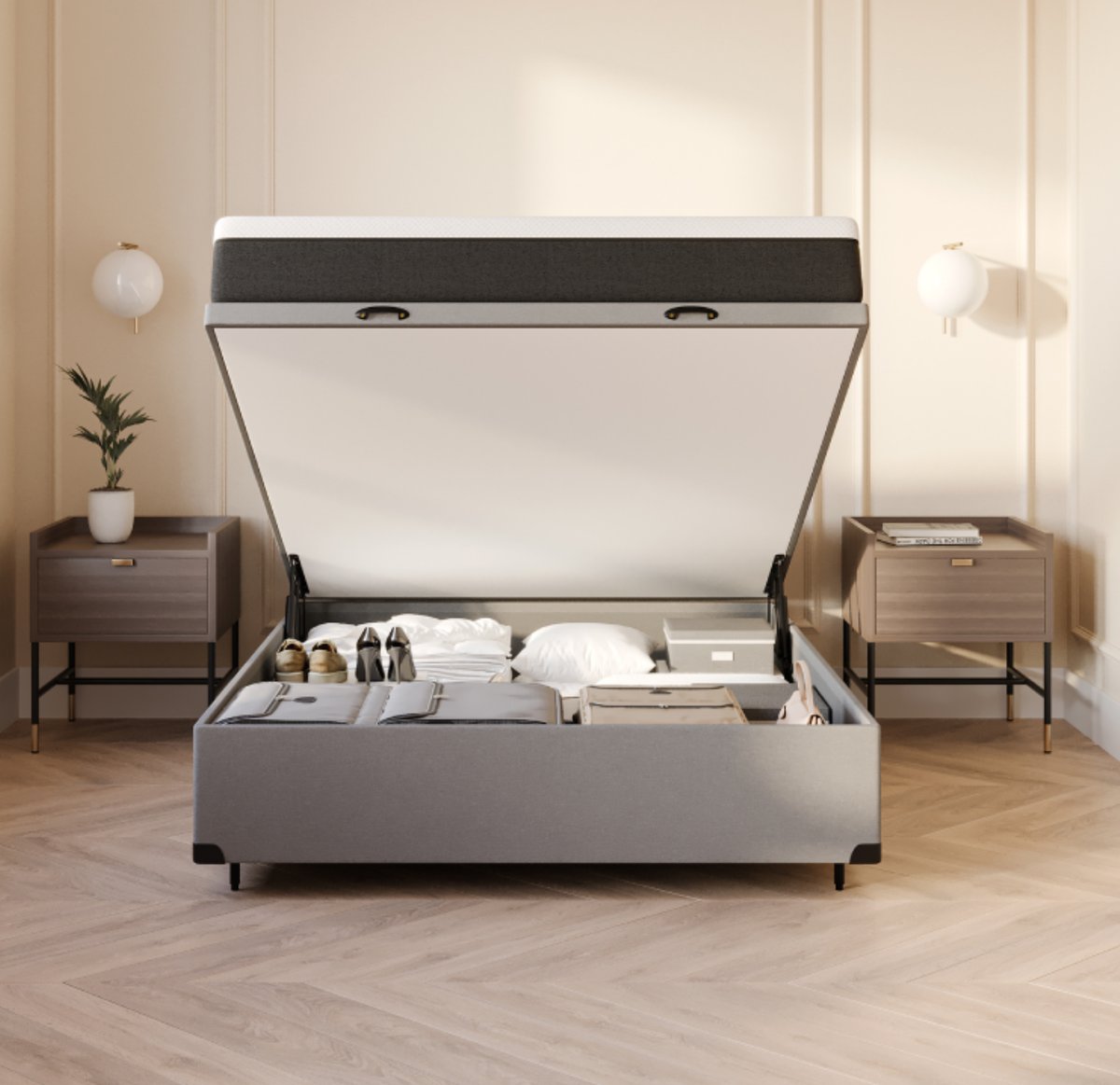 Kit Personalizável Cama Box Select + Colchão